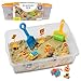 Creativity for Kids Sensory Bin Construction Zone Playset Preschool Learning Activities Excavator Toys for Boys Ages 35 Outdoor Toys and Gifts for Kids - Image 3