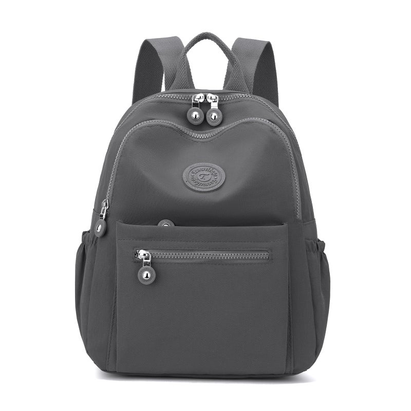 Tanweibago Mini Nylon Women Backpacks11L Small Ladies backpacks Casual Lightweight Women Shopping Travel Daypack Dark Grey - Image 2