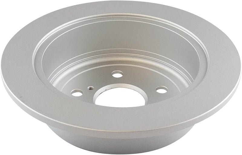 TRQ Rear Brake Rotor Set G Coated Solid Compatible with 2004-2006 Lexus RX330 2007-2009 RX350 2006-2008 RX400h 2004-2007 Toyota Highlander - Image 5