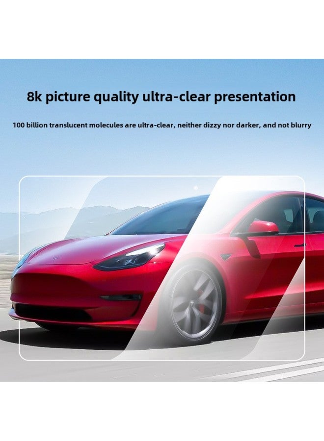 مناسب لشاشة التحكم المركزية لسيارة Tesla Model3/Y/S/X وشاشة عرض الملاحة في السيارة Tesla ذات الغشاء المقوى - اللون: شاشة التحكم المركزية [غشاء مقوى] HD (يموت) - الأبعاد: موديل 3/موديل Y (15 بوصة) - Image 5