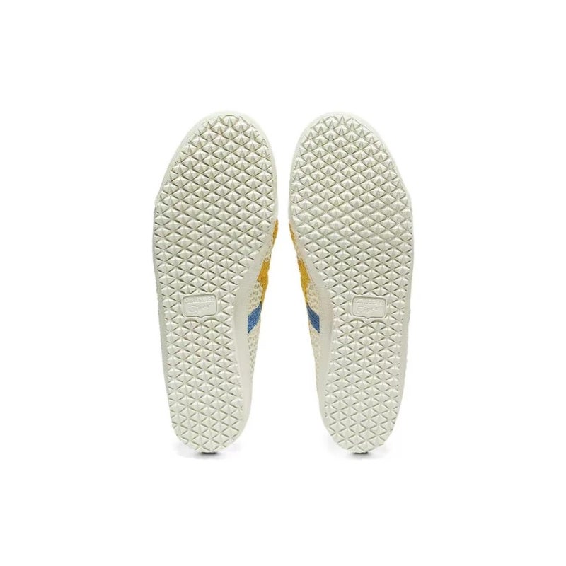 Onitsuka Tiger MEXICO 66 SABOT Unisex Beige/Yellow Mesh Slip-On Sandals – Lightweight Breathable Casual Comfort - Image 5