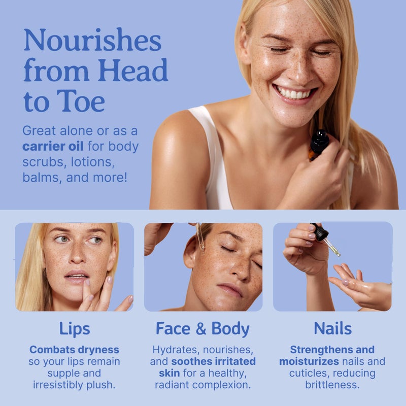 Bella Terra Oils - Black Seed Oil 16oz - Purity from Black Cumin Seeds, Bursting with Omega Fatty Acids & Vitamins, Enhance Your Beauty Regimen - Image 5