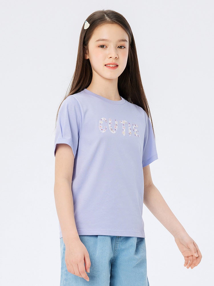 Balabala Girls' Printed T-Shirt - Image 2