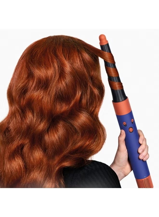DS Dyson Airwrap i.d. Curly+Coily Hair, Advanced Smart Hair Dryer, 1300W Styler, Bluetooth, 3 Heat & 3 Speed Settings, 13.5l/s Airflow, Vinca Blue/Topaz | HS08 - Image 2