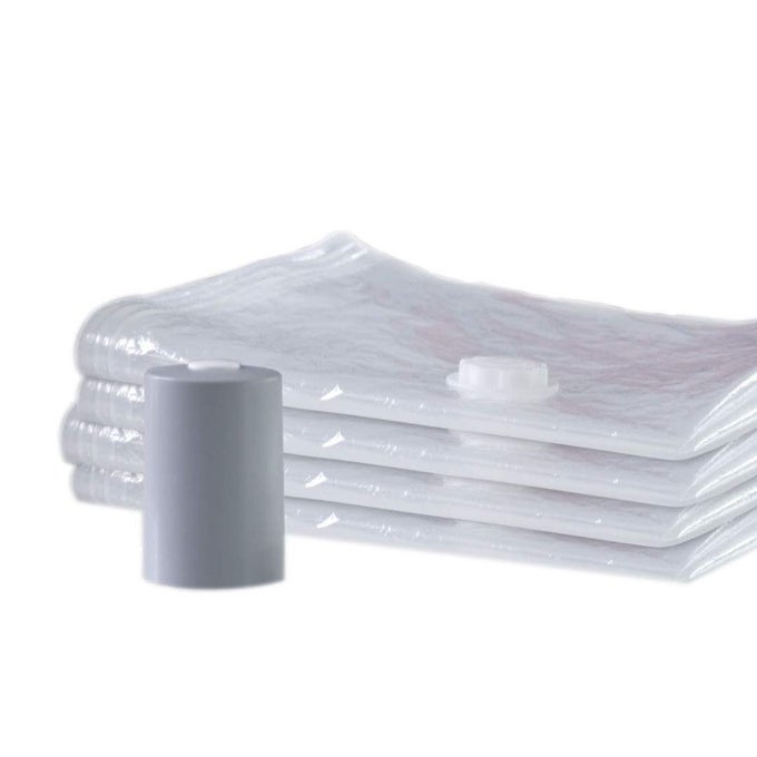 PAC N STACK HANDHELD VACUUM SEALING STORAGE WITH BAGS