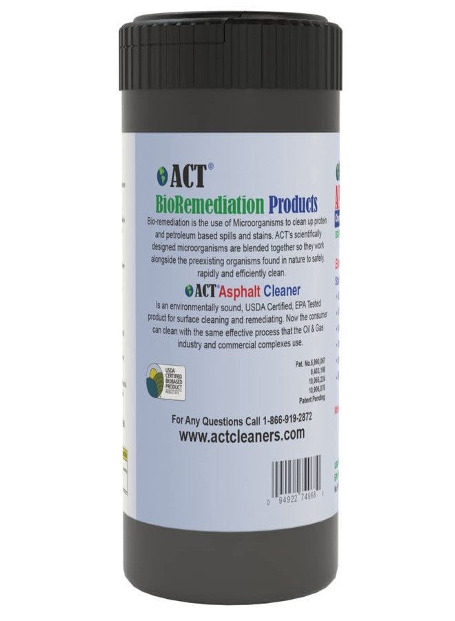 ACT Asphalt Cleaner - Eco-Friendly Dry Powder Oil Stain Remover for Driveways, Parking Lots & Roadways | HOA Approved | Bioremediation Formula | Safe around Pets | 2.5lb - Image 4