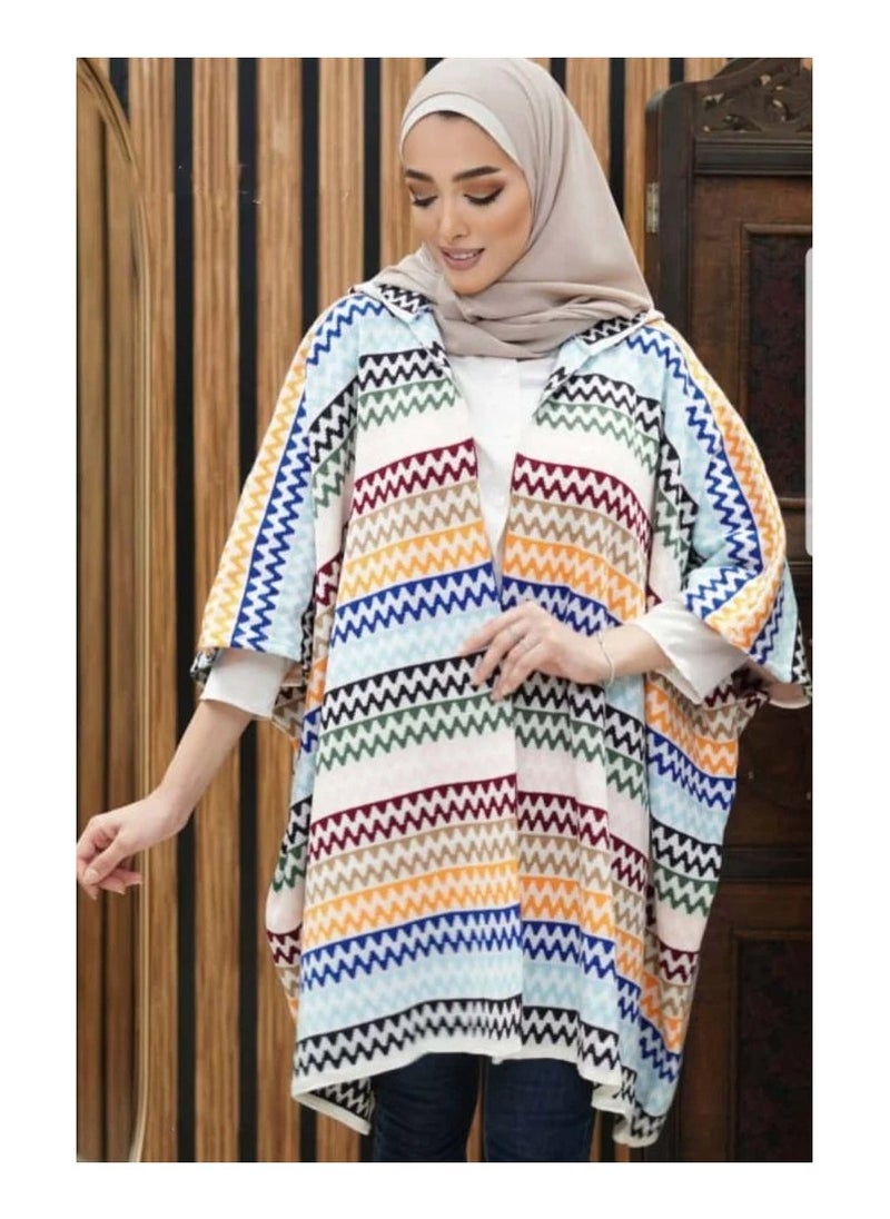 FAMILY cotton Colorful knitted jacket 