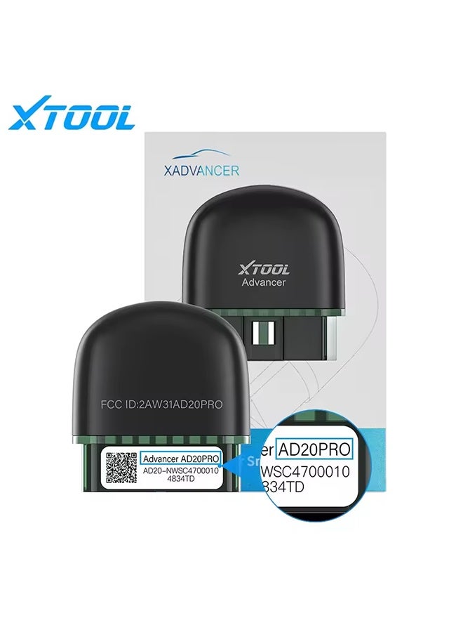 XTOOL Advancer AD20PRO OBD2 Bluetooth Scanner Full System Car Diagnostic Tool obd2 Scanner Oil Reset & Battery Tests Code Reader - Image 1