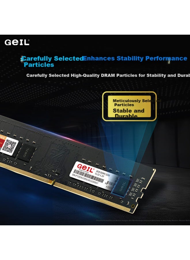 Geil Jinbang 8gb Ddr4-2666 Desktop Ram Millennium Series Computer Memory Expansion Module - Image 4
