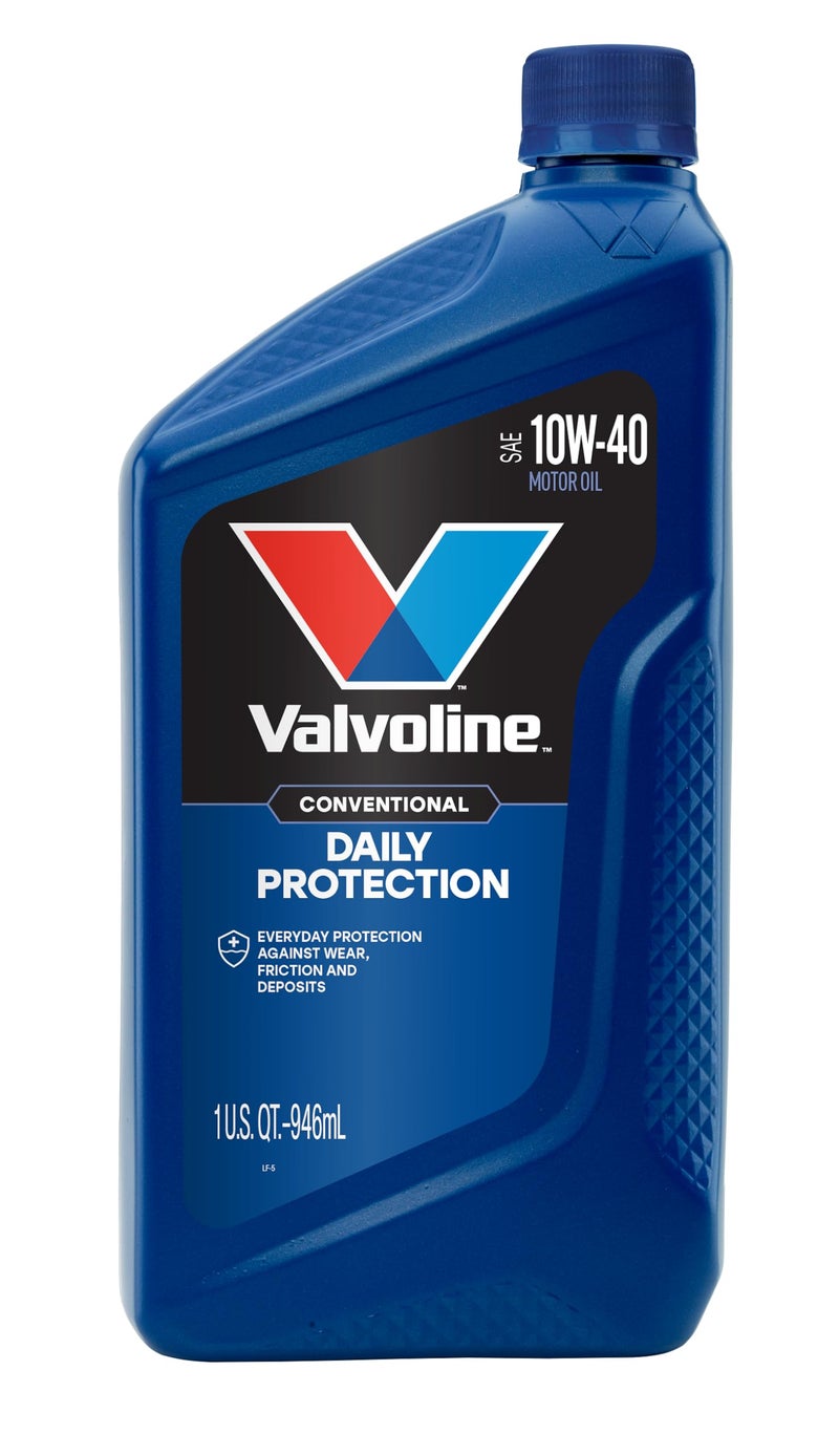 Valvoline Daily Protection SAE 10W40 Conventional Motor Oil 1 QT - Image 2