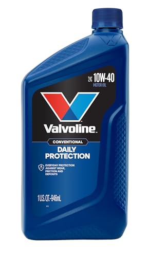Valvoline Daily Protection SAE 10W40 Conventional Motor Oil 1 QT - Image 1