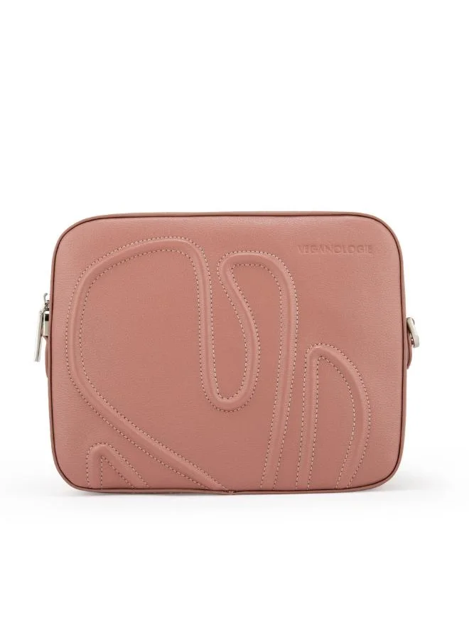 فيجانولوجي Maze Crossbody Bag in Pink Made from 11 Recycled Bottles