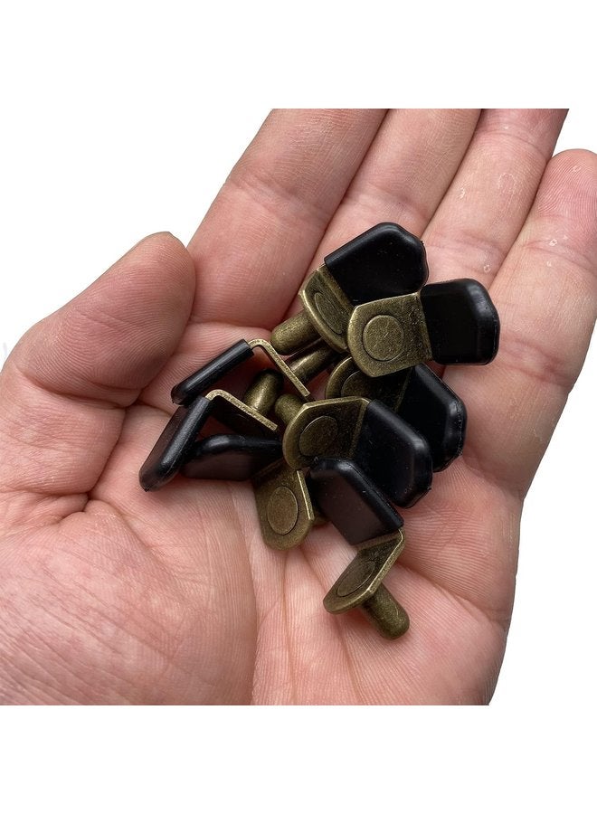 Oasisgalore Shelf pins, Glass Supports Furniture Cabinet Closet Bookcase Shelf Bracket-Style Pegs 30 Pack.  - Image 4