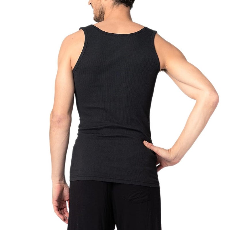 Andrew Scott Men's A Shirts | Cotton Tank Top Athletic Undershirts | Multi Packs & Colors - Image 3
