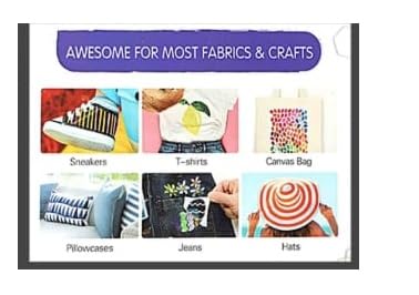 53 Arts Fabric Paint Set - 12 Colours x 12ml with Artist Brush, Permanent Textile Paint for Clothes, Canvas, Shoes & DIY Fabric Art - Image 3
