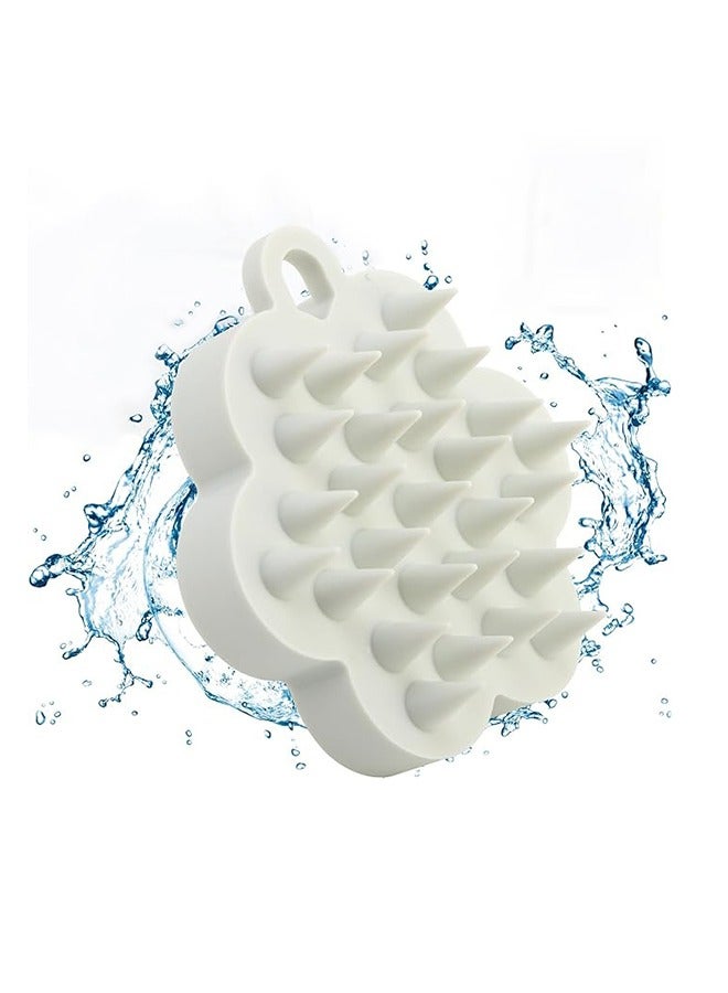 فرشاة شامبو سيليكون لتدليك فروة الرأس - Image 1