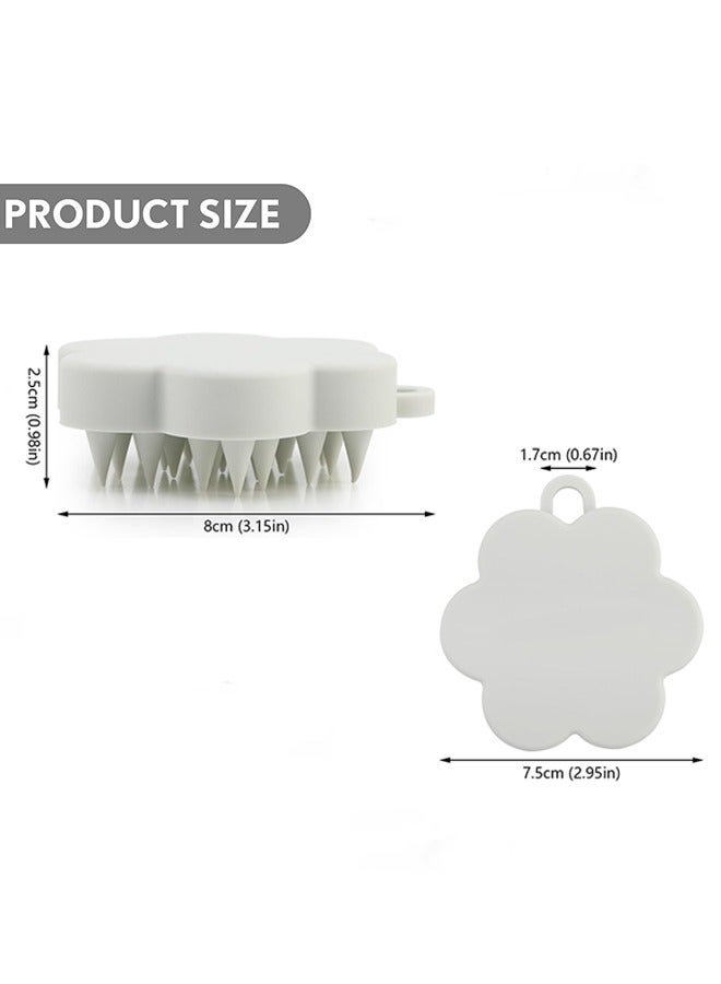 فرشاة شامبو سيليكون لتدليك فروة الرأس - Image 2