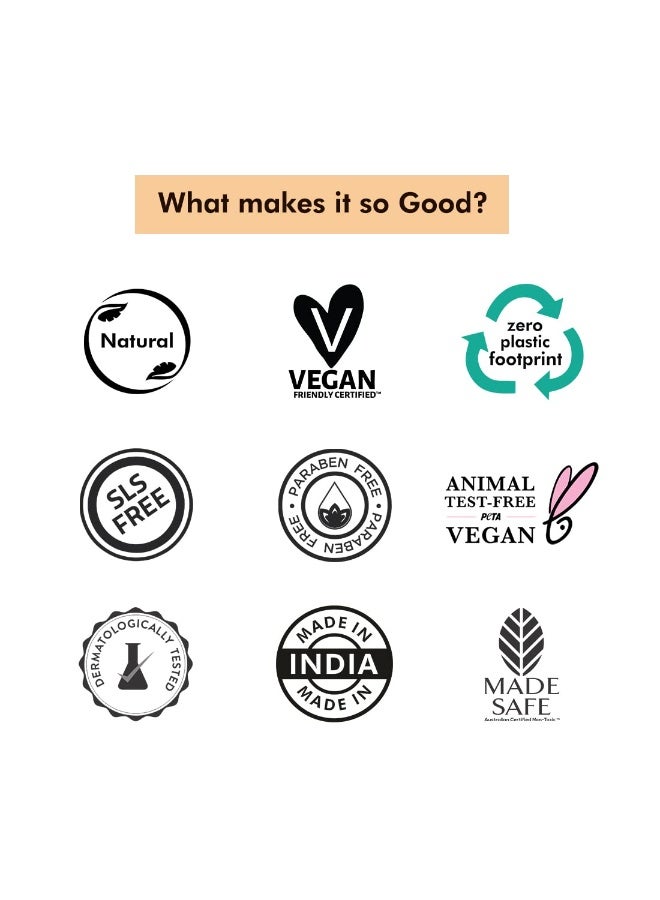 إم كافيين مقشر الجسم ماكفين بالقهوة لبشرة ناعمة ومشرقة وإزالة السمرة | مقشر للجسم للجنسين | مقشر استحمام لإزالة السمرة بزيت جوز الهند، يزيل الأوساخ والجلد الميت | لجميع أنواع البشرة - عبوة توفير من قطعتين (200 جرام) - Image 2