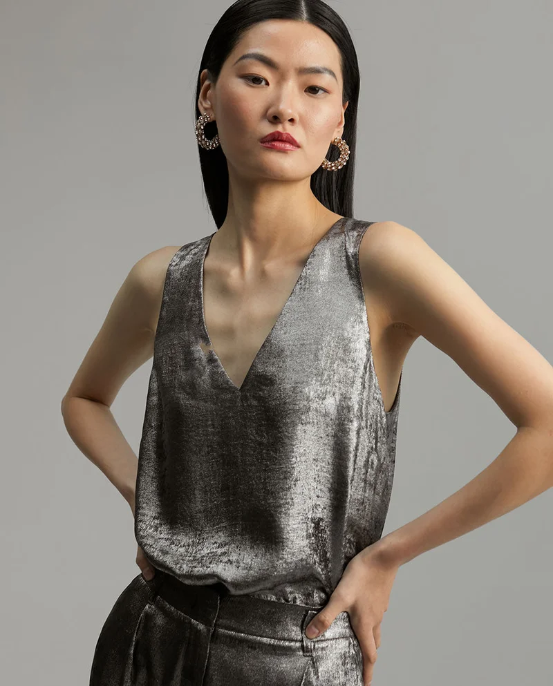 Lola Casademunt Laminated top