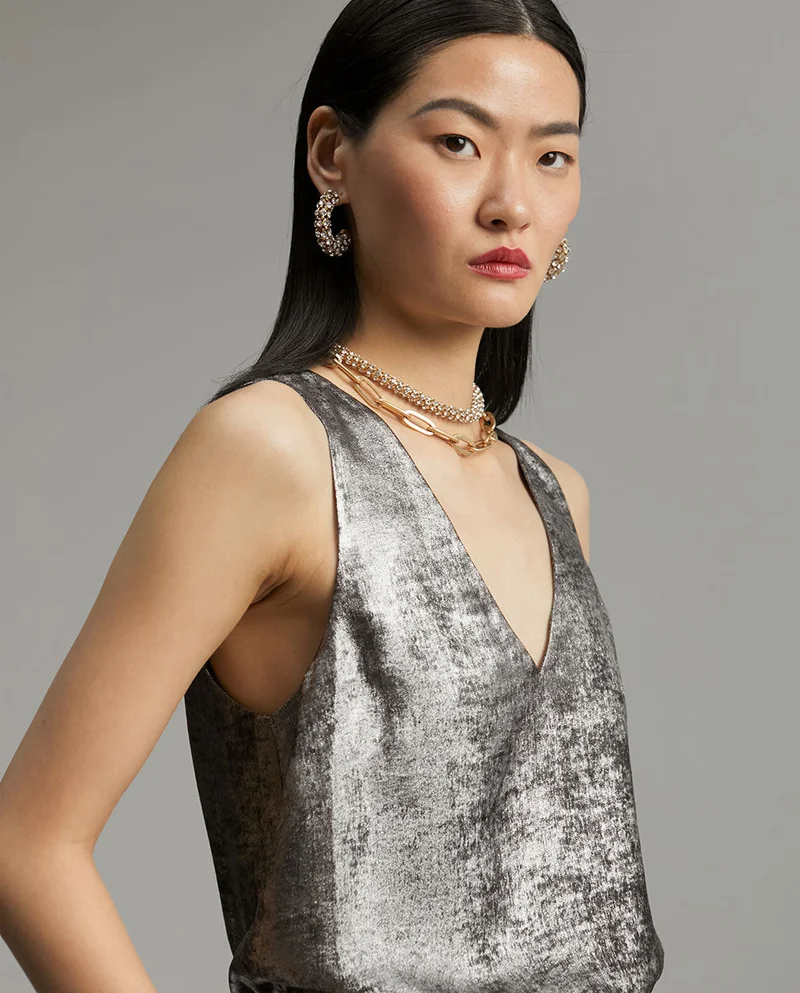 Lola Casademunt Laminated top