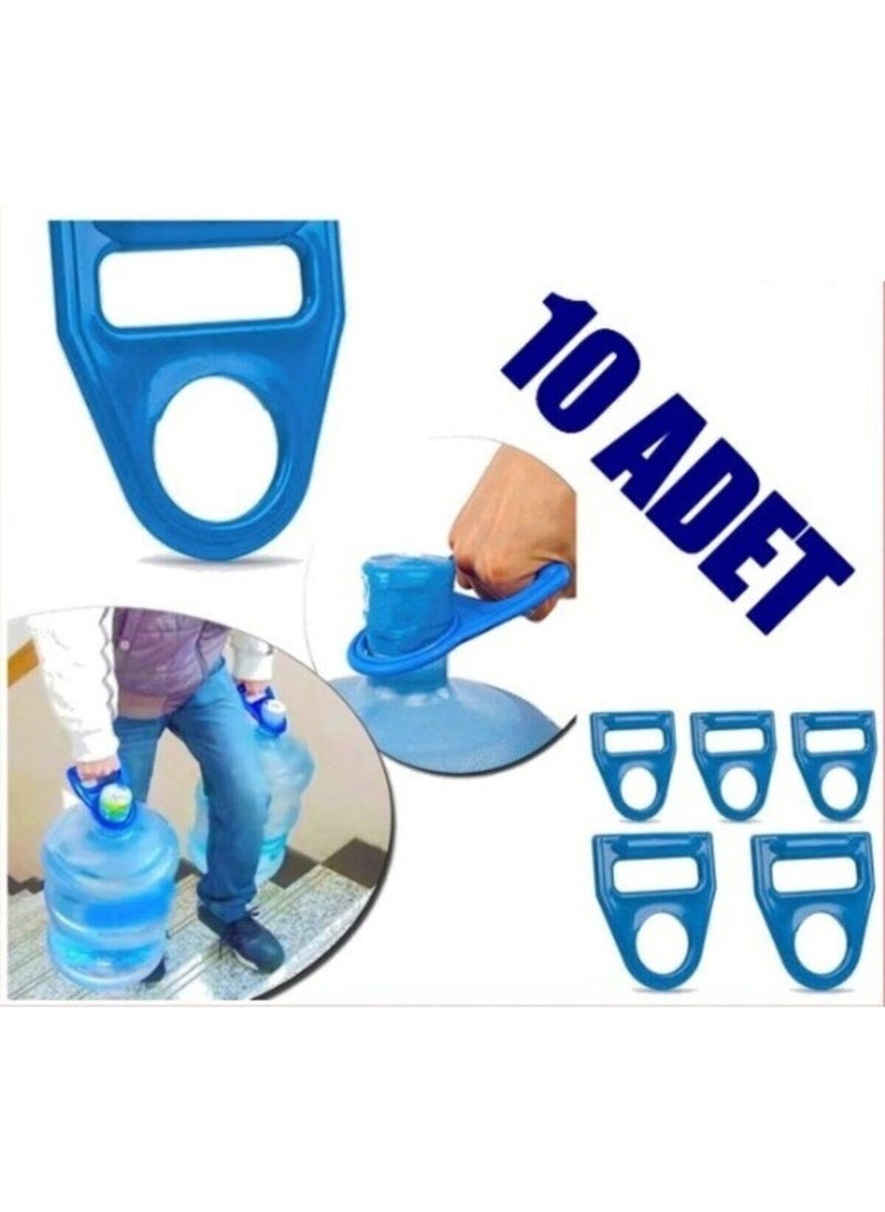 Plastik Dünyası - Plastic World 10 Pieces Bottle Holder Bottle Water Dispenser Carrying Apparatus Bottle Hanger Apparatus - Image 1