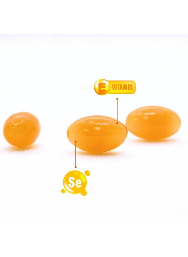 PHARMATECH Vitamin E as dl-Tocopheryl Acetate and d-Alpha-Tocopherol Plus Selenium, Antioxidant Supplement, Immune Support, Supports Healthy Skin, Gluten-Free, Non-GMO, 90 softgels Made in USA - Image 3