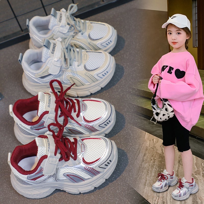 Children'S Shoes Boys' Lightweight Girls' Torre Shoes Spring New All-Match Running Shoes Fashionable Korean Style Breathable Sports 2025 - Image 4