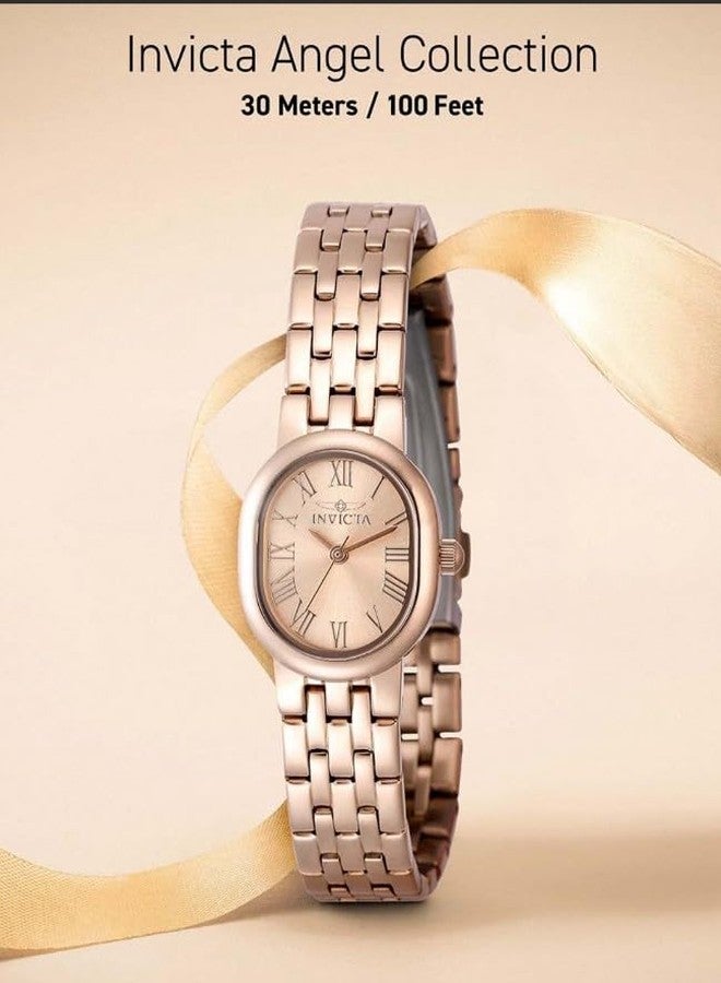 Invicta Women's Analog Quartz Watch with Stainless Steel Strap 48138, Silver, bracelet - Image 5
