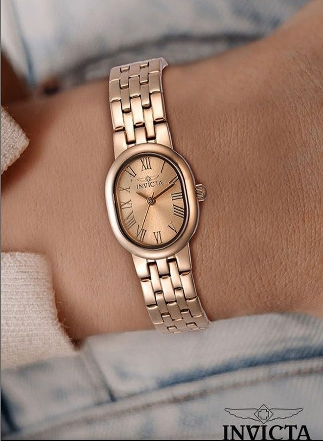 Invicta Women's Analog Quartz Watch with Stainless Steel Strap 48138, Silver, bracelet - Image 2