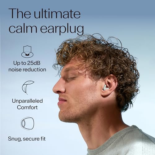 ALPINE HEARING PROTECTION Alpine Silence Earplugs for Sleep Focus Travel VShape Snug Fit Soft Oval Tips 4 Sizes XSSML Comfortable Reusable Hearing Protection up to 25dB Green - Image 5