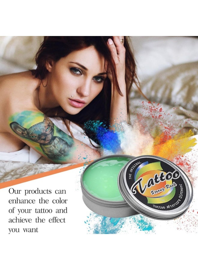 Meetion 2PCS Tattoo Body Moisturizer Tattoo Care Cream Moisturizes, Brightens and Enhances Tattoo Color Daily After Tattooing - Image 3
