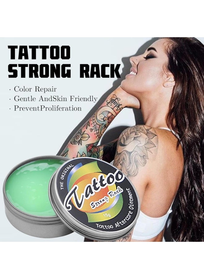 Meetion 2PCS Tattoo Body Moisturizer Tattoo Care Cream Moisturizes, Brightens and Enhances Tattoo Color Daily After Tattooing - Image 2
