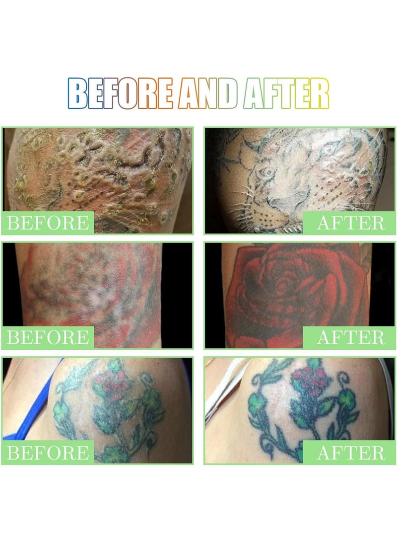Meetion 2PCS Tattoo Body Moisturizer Tattoo Care Cream Moisturizes, Brightens and Enhances Tattoo Color Daily After Tattooing - Image 4