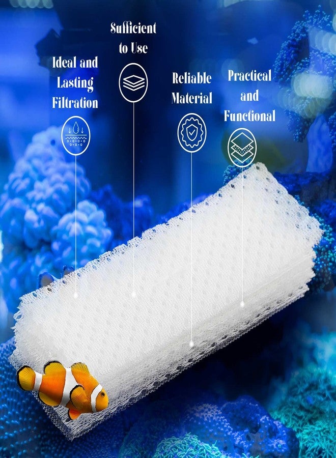 Maxcheck 10 Pcs Biological Filter Screens Bio-Screen Pad Filter Pad for Aquarium Filtration System(Compatible with C3) - Image 4