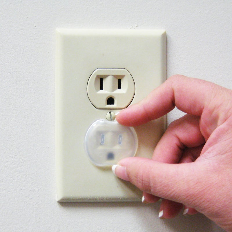Dreambaby Plastic Baby Safety Outlet Plug Covers - 24 Pack - Outlet Covers Baby Proofing - Image 4