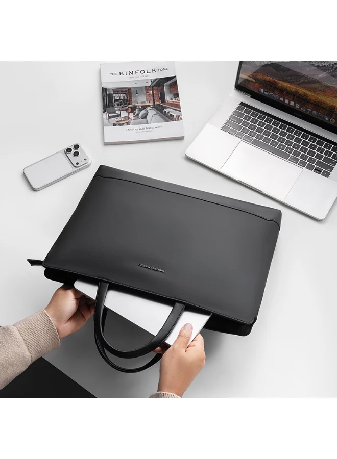 MARK RYDEN  Mark Ryden MR276D Laptop Sleeve 15.6 Inch, Water Resistant Oxford Case, Lightweight 670g, Shock Resistant, Protective Laptop Compartment, YKK Zippers, Slim Digital Organizer Bag  | Best Price UAE