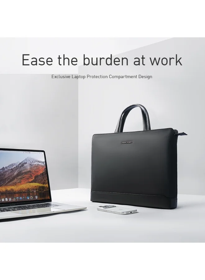 MARK RYDEN  Mark Ryden MR276D Laptop Sleeve 15.6 Inch, Water Resistant Oxford Case, Lightweight 670g, Shock Resistant, Protective Laptop Compartment, YKK Zippers, Slim Digital Organizer Bag  | Best Price UAE