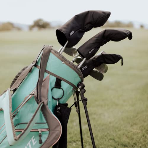 VIXYN Golf Club Covers - 3 Pack Golf Club Head Covers for Driver, Woods and Hybrid - Driver Headcover to Fit All Golfing Clubs (Flamingo) - Image 2