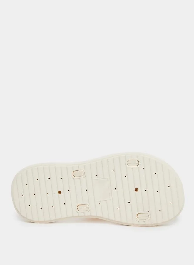Take Two Take Two Double Buckle Detail Slip On Slippers
