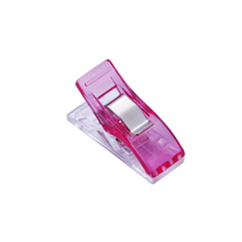 Color Plastic (Small Clip) Sewing Tools Material Wrapping Sealing Clip Home Office Stationery - Image 1
