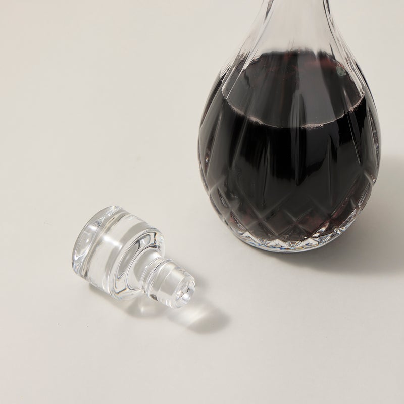 RCR transparent crystal glass decanter with lid - Image 3