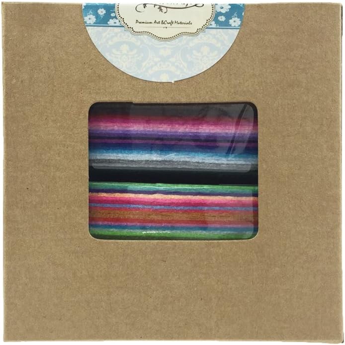 flic-flac 88pcs 4 x 4 inches (10 x 10cm) Assorted Color Mini Felt Fabric Sheets Patchwork Sewing DIY Craft 1mm Thick - Image 4