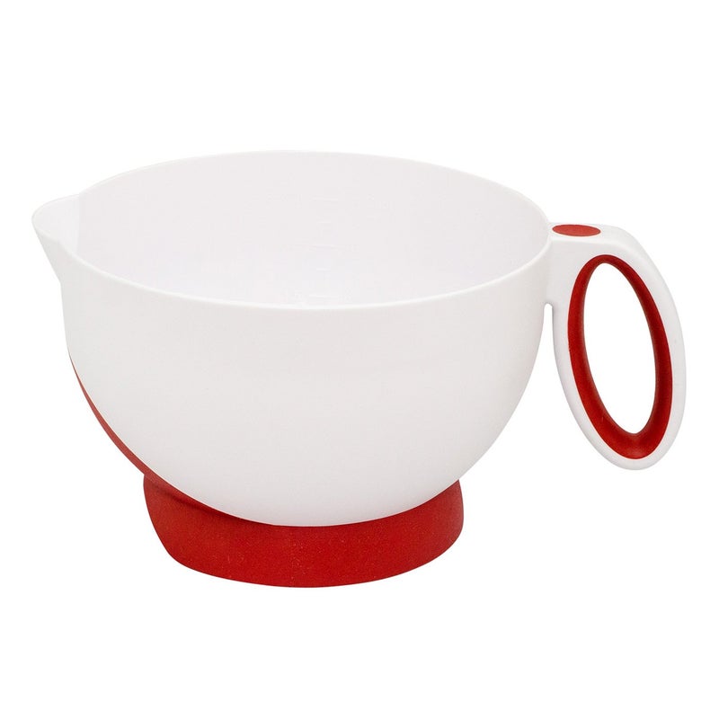 Cuisipro Deluxe Batter Bowl Mixing With Handle And Measurements, Red - Image 5