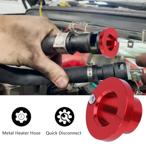 VKVXCLON Heater Hose Quick Disconnect Tool, Metal Heater Line Release Tool 3/4'' Replacement for GM Vehicles 39190 - Image 4