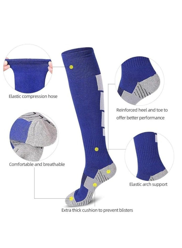 Oasisgalore 3 Pairs Soccer Socks Sport Knee High Socks，Athletic Socks for Men Women Sports, Soccer, Fitness and Running - Image 5