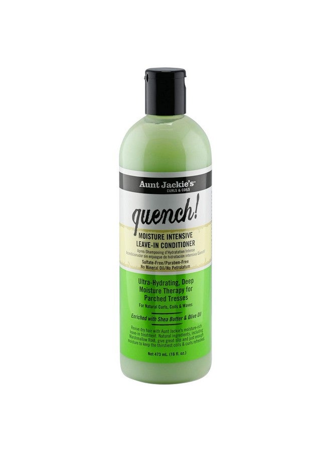 أنت جاكيز بلسم عمة جاكي كيرلز آند كويلز كوينش مويستشر المكثف للشعر، يُترك على الشعر المجعد والمموج بشكل طبيعي، غني بزبدة الشيا، 16 أونصة - Image 1