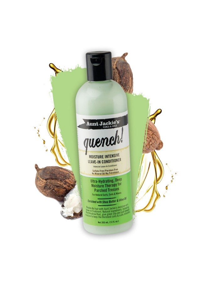 أنت جاكيز بلسم عمة جاكي كيرلز آند كويلز كوينش مويستشر المكثف للشعر، يُترك على الشعر المجعد والمموج بشكل طبيعي، غني بزبدة الشيا، 16 أونصة - Image 2