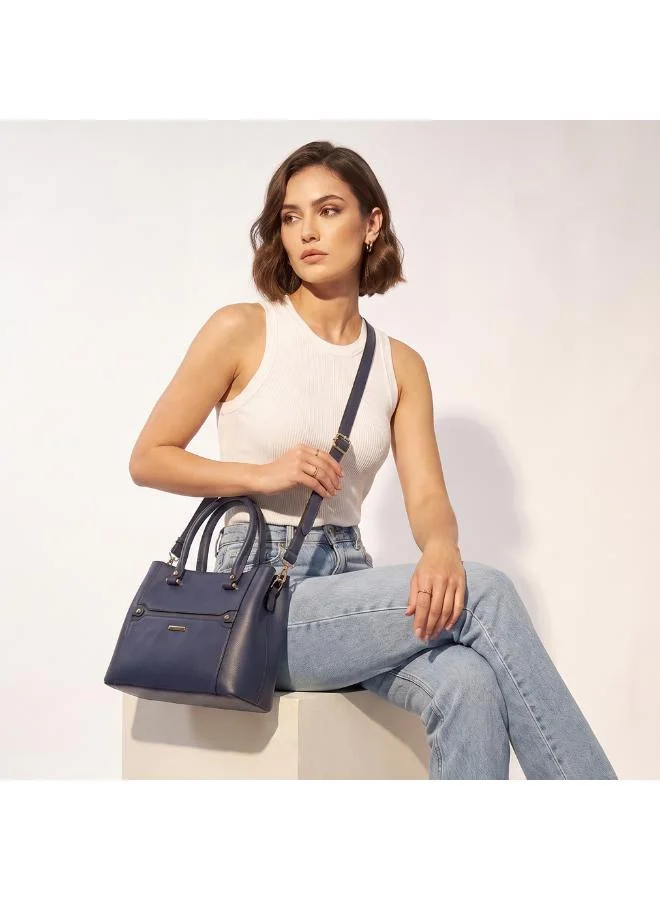 Sasha Sasha Solid Tote Bag with Detachable Strap
