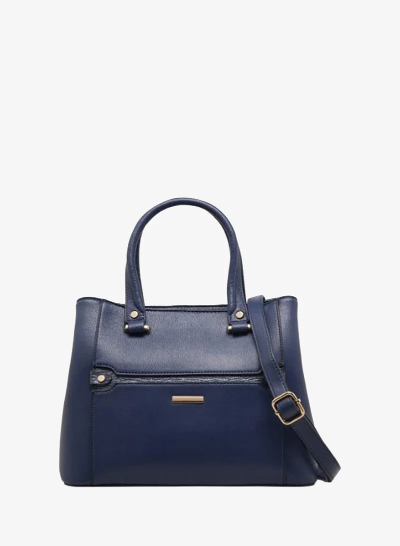Sasha Sasha Solid Tote Bag with Detachable Strap