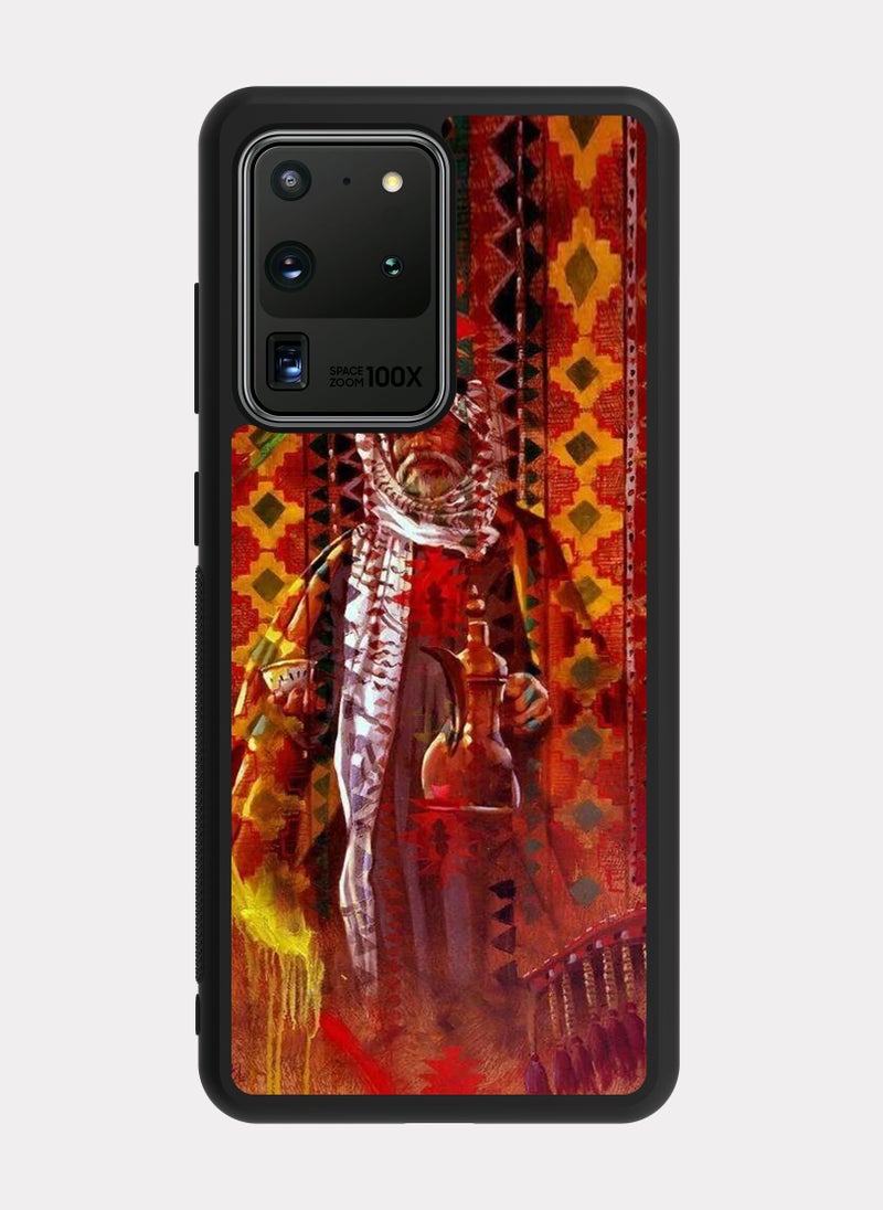 بكسلات كفر سامسونج جالكسي اس 20 الترا رجل بدوي احمر - Image 1